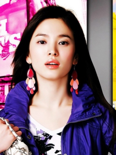 Fondo de pantalla Song Hye Kyo 240x320