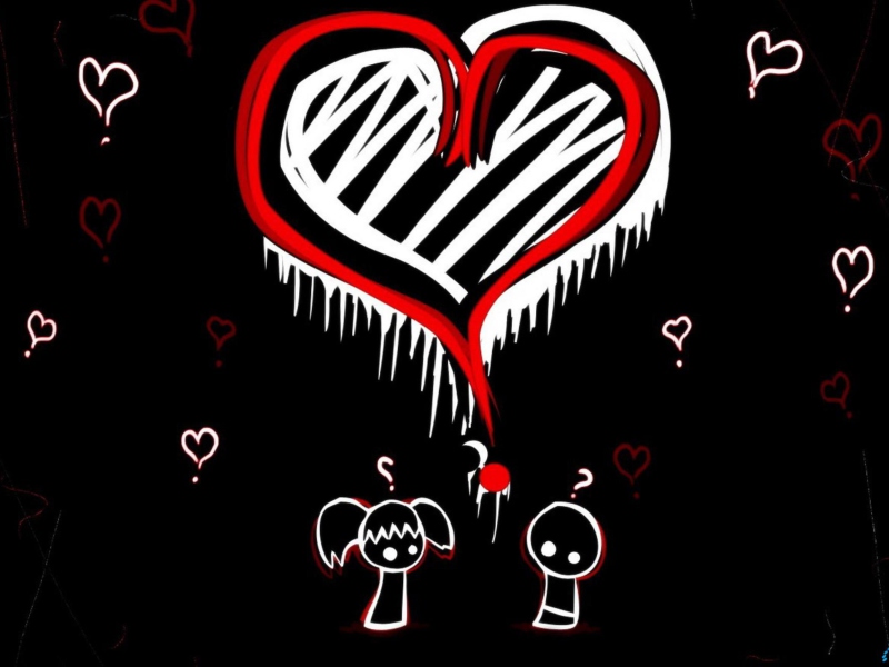 Emo Hearts screenshot #1 800x600