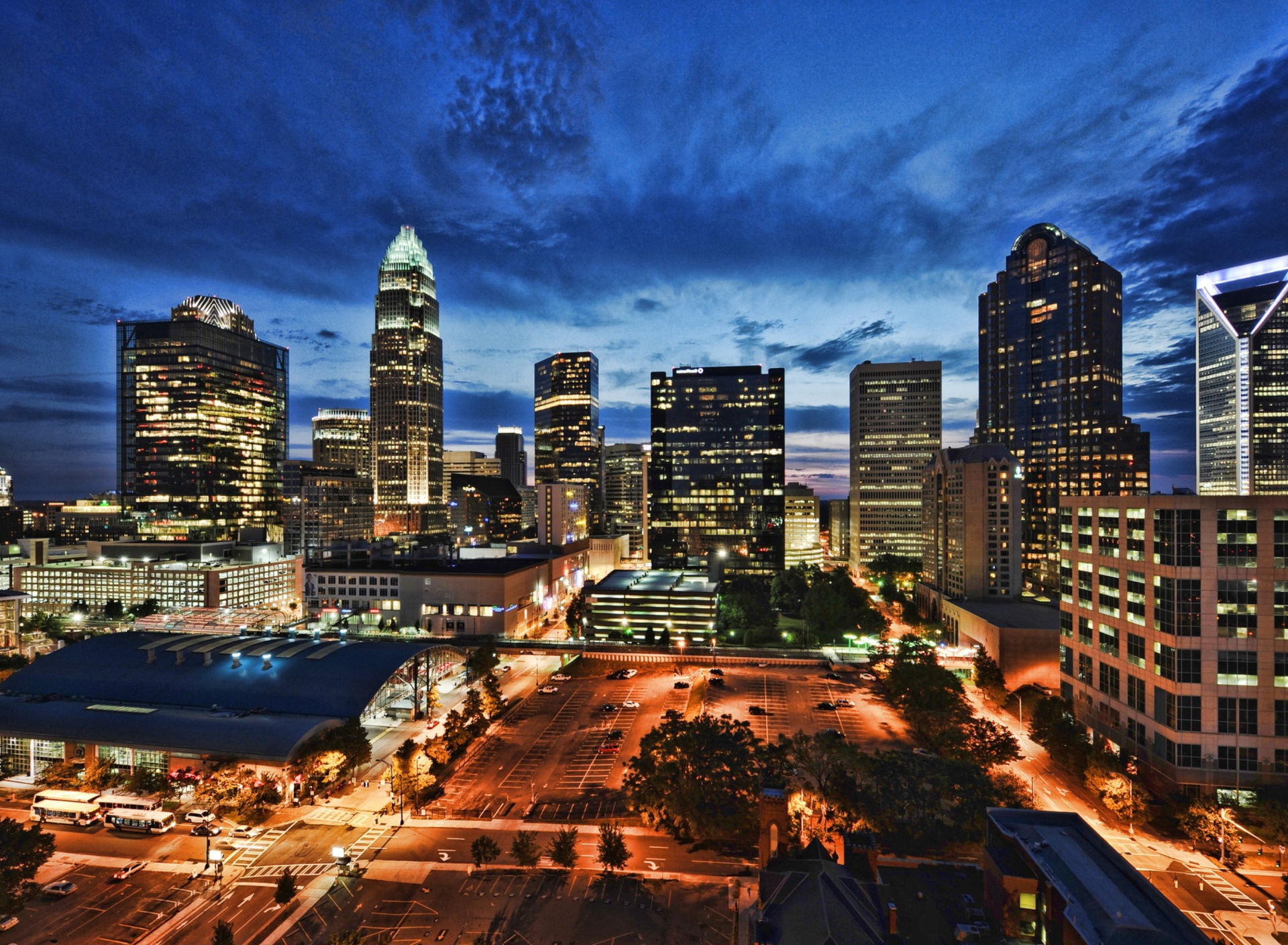 Das Charlotte, NC Wallpaper 1920x1408