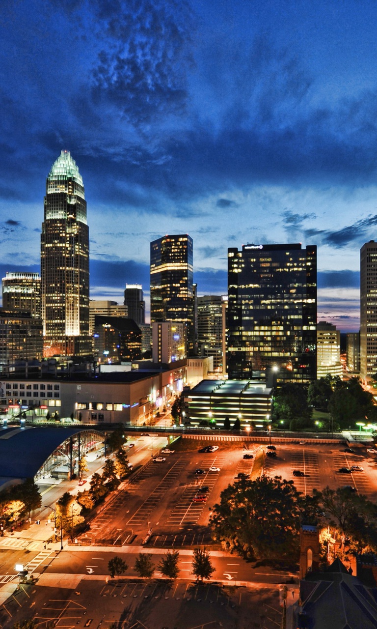 Das Charlotte, NC Wallpaper 768x1280