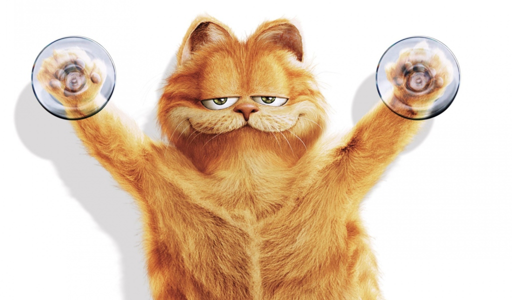 Garfield wallpaper 1024x600