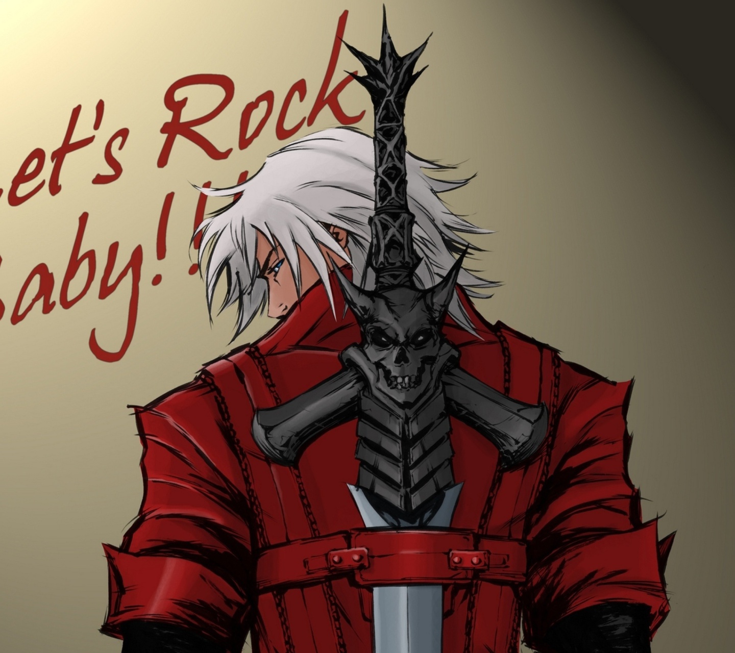 Devil may cry 1 Dante wallpaper 1440x1280