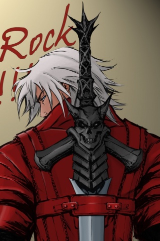 Devil may cry 1 Dante screenshot #1 320x480
