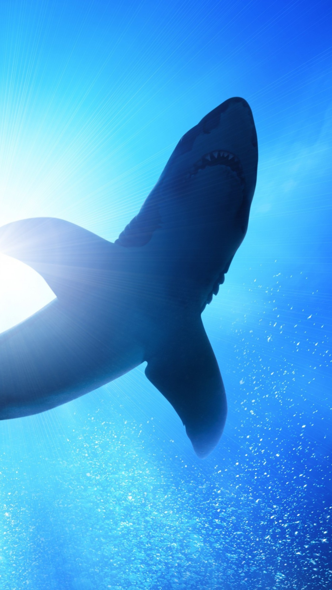 Das Big Shark Wallpaper 1080x1920