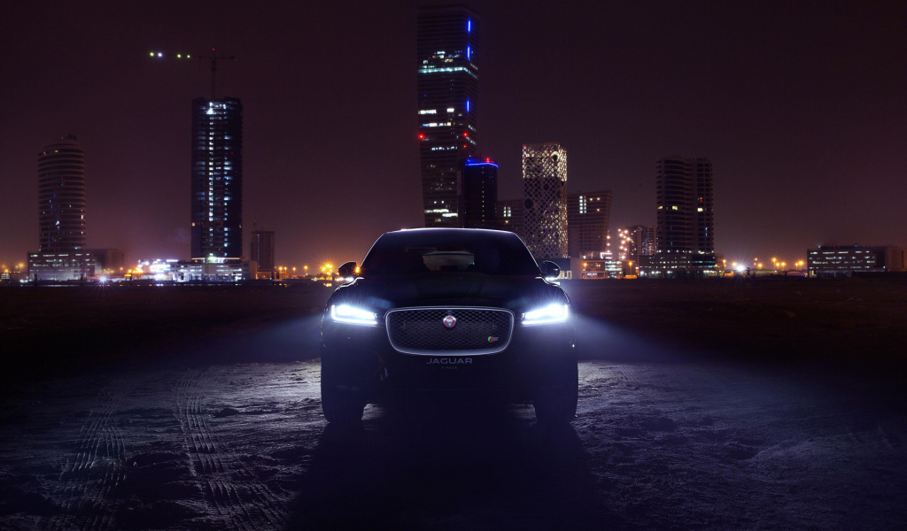 Jaguar F Pace wallpaper 1024x600