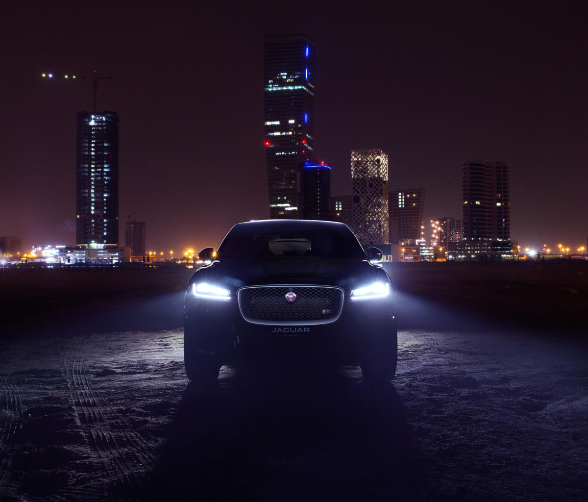 Screenshot №1 pro téma Jaguar F Pace 1200x1024