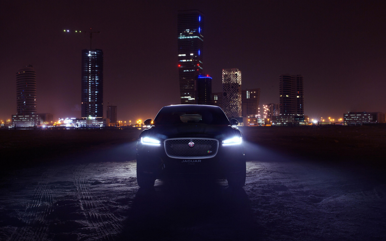 Fondo de pantalla Jaguar F Pace 1280x800