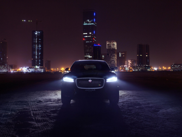 Das Jaguar F Pace Wallpaper 640x480