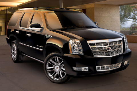 Screenshot №1 pro téma Cadillac Escalade Full-Size Luxury SUV 480x320