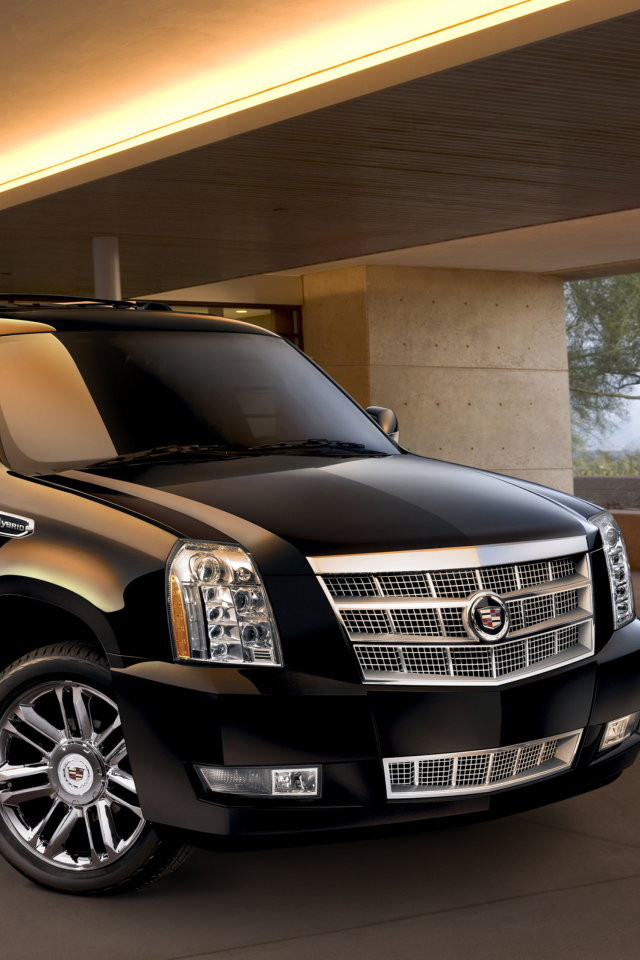 Fondo de pantalla Cadillac Escalade Full-Size Luxury SUV 640x960