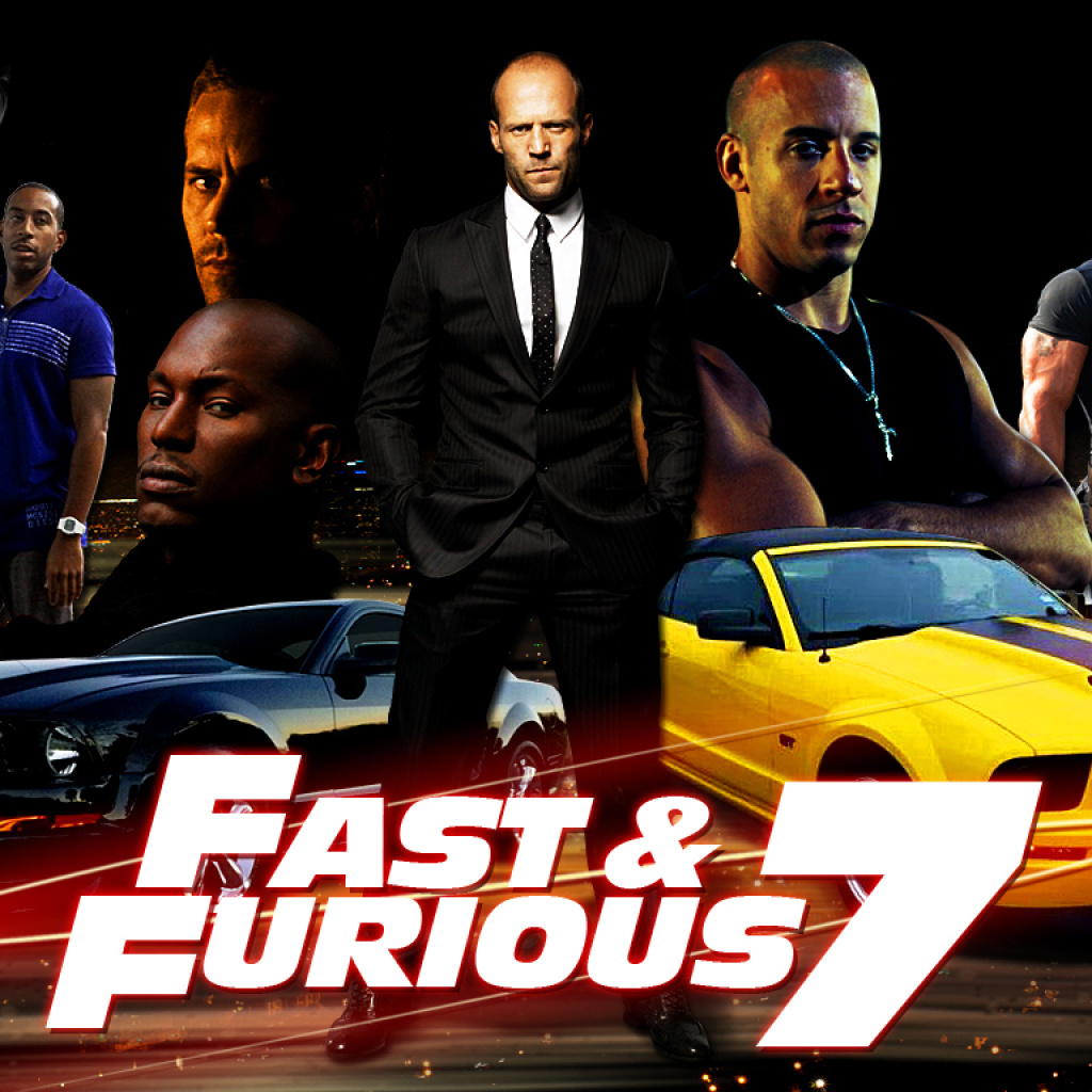 Das Fast and Furious 7 Movie Wallpaper 1024x1024