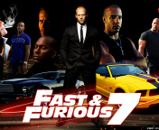 Fast and Furious 7 Movie wallpaper 176x144