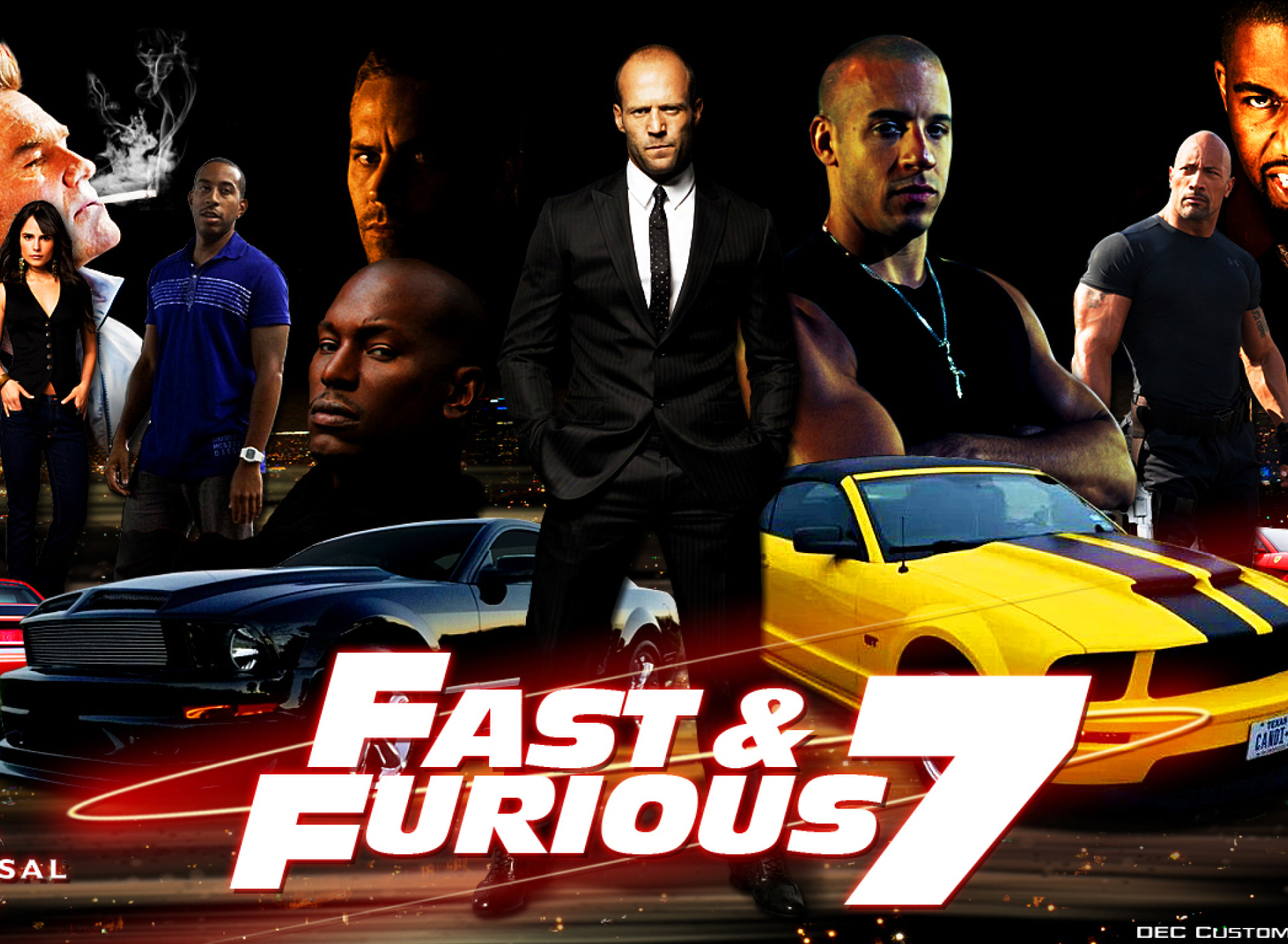 Fast and Furious 7 Movie wallpaper 1920x1408