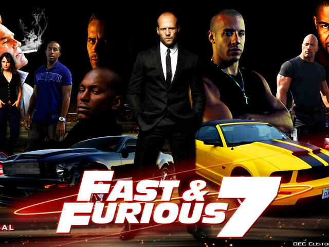 Das Fast and Furious 7 Movie Wallpaper 640x480