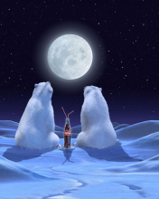 Polar Bears And Coca Cola screenshot #1 176x220