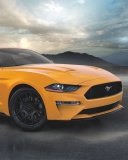 Das Ford Mustang Coupe Wallpaper 128x160