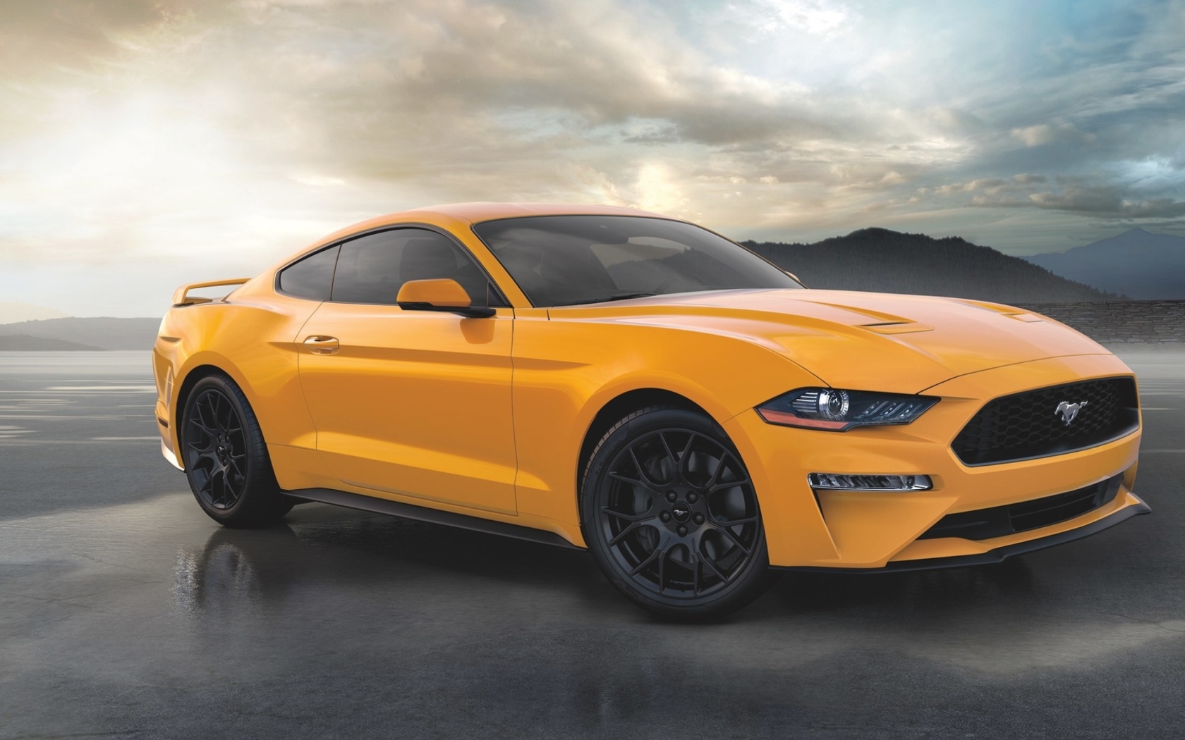Screenshot №1 pro téma Ford Mustang Coupe 1680x1050