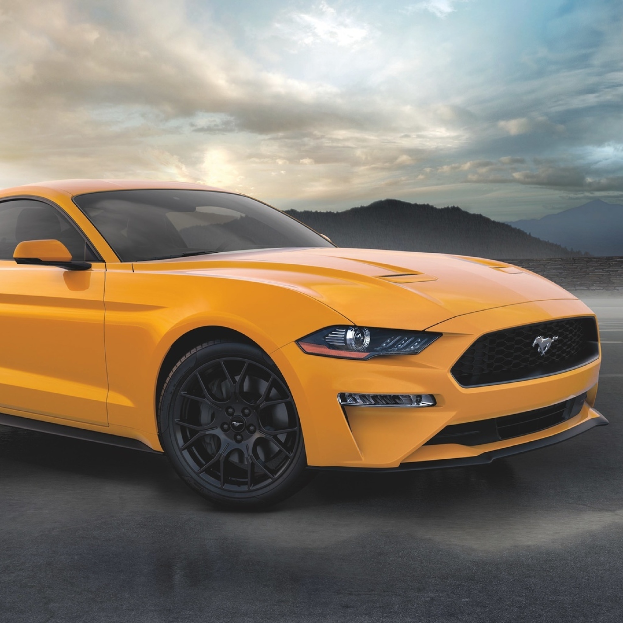 Ford Mustang Coupe wallpaper 2048x2048