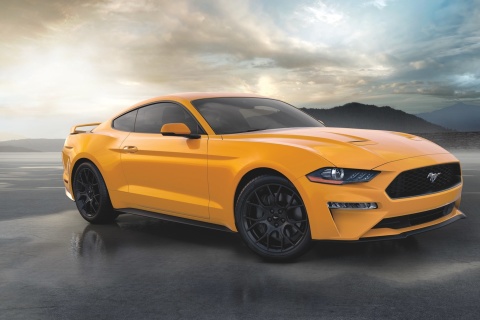 Ford Mustang Coupe screenshot #1 480x320