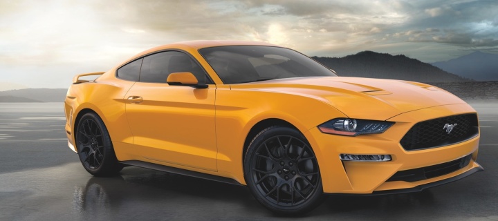 Ford Mustang Coupe wallpaper 720x320
