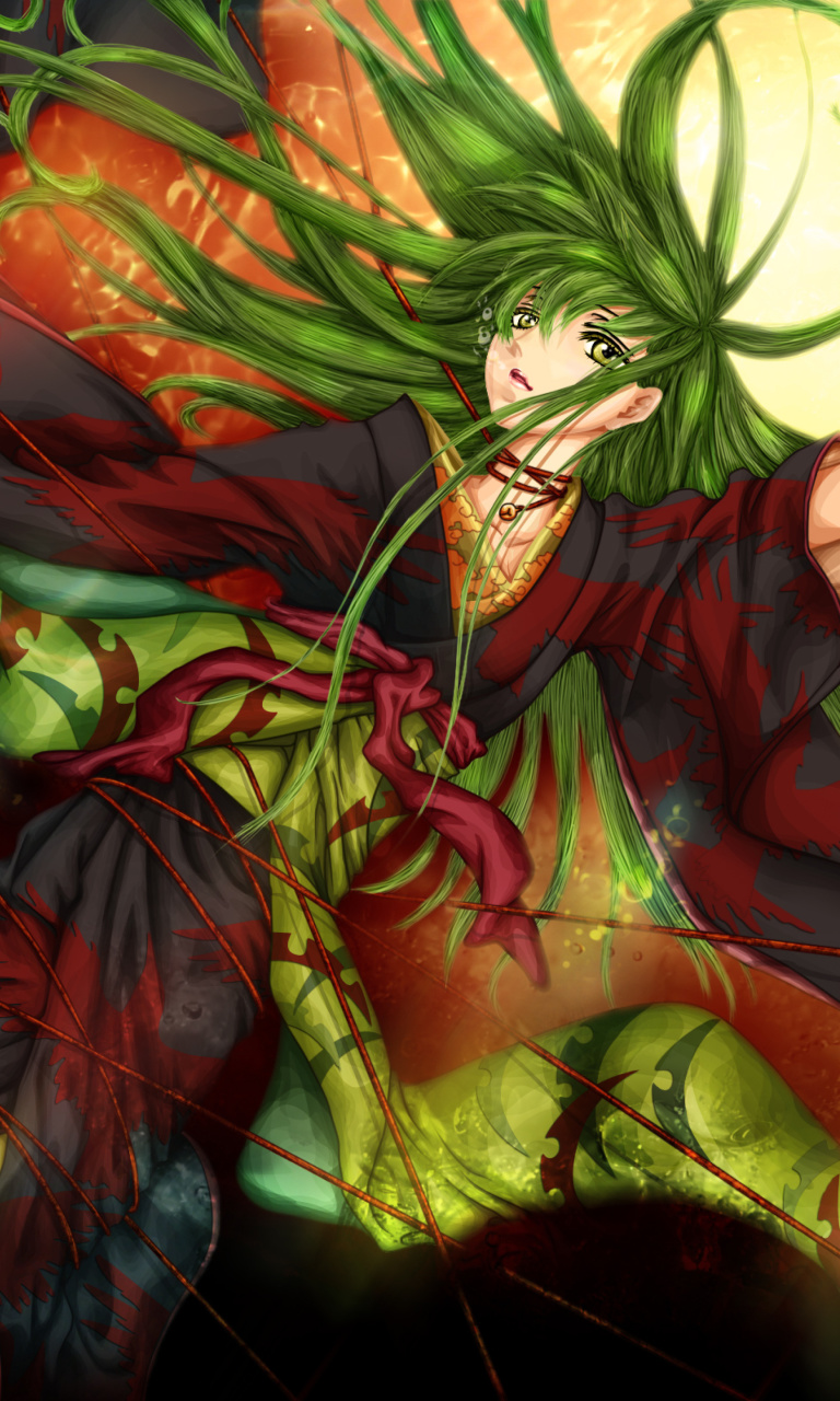 Das Code Geass Shikkoku no Renya Girl Wallpaper 768x1280