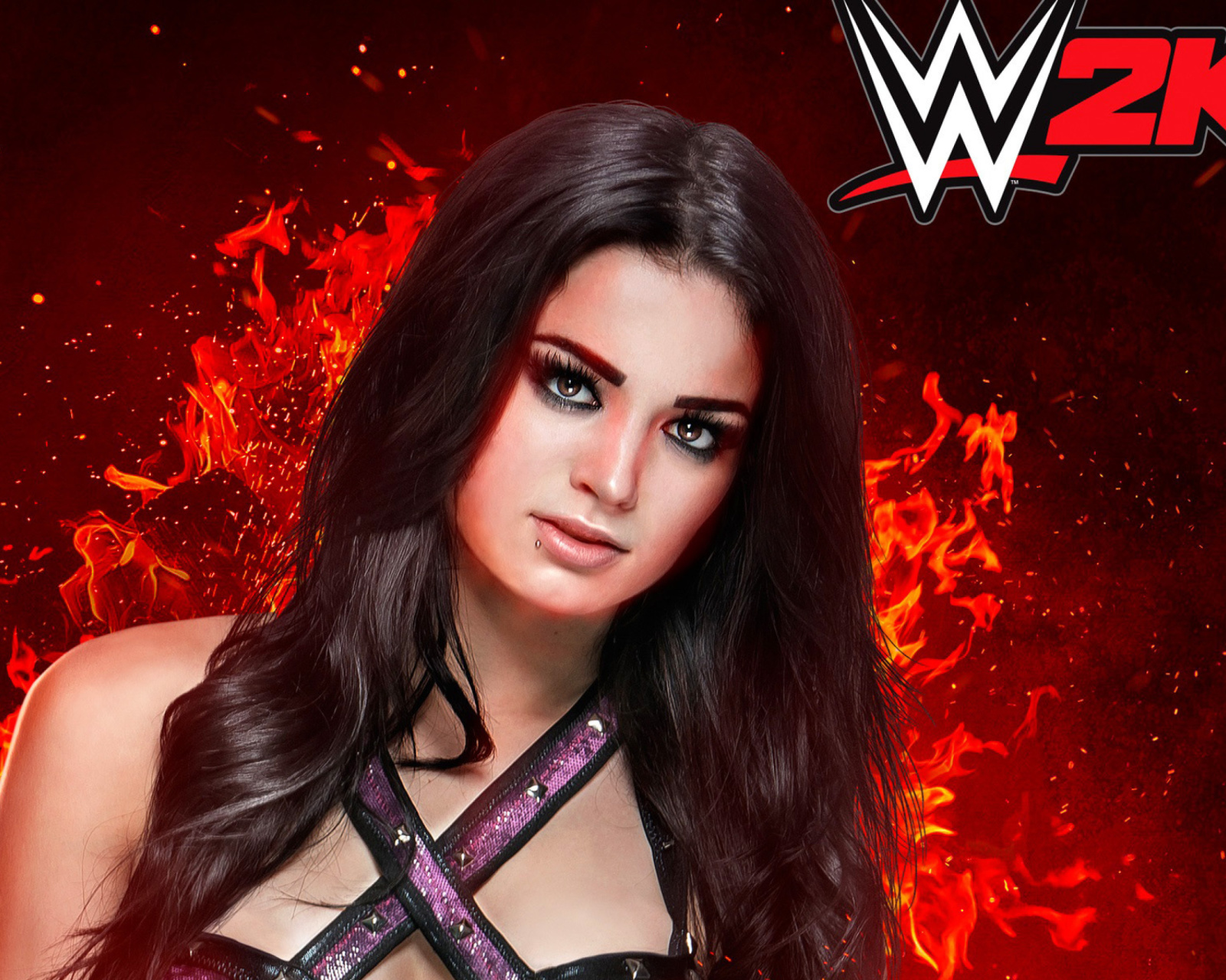 Sfondi WWE 2K15 Paige 1600x1280