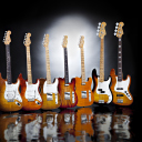 Das Fender Guitars Series Wallpaper 128x128