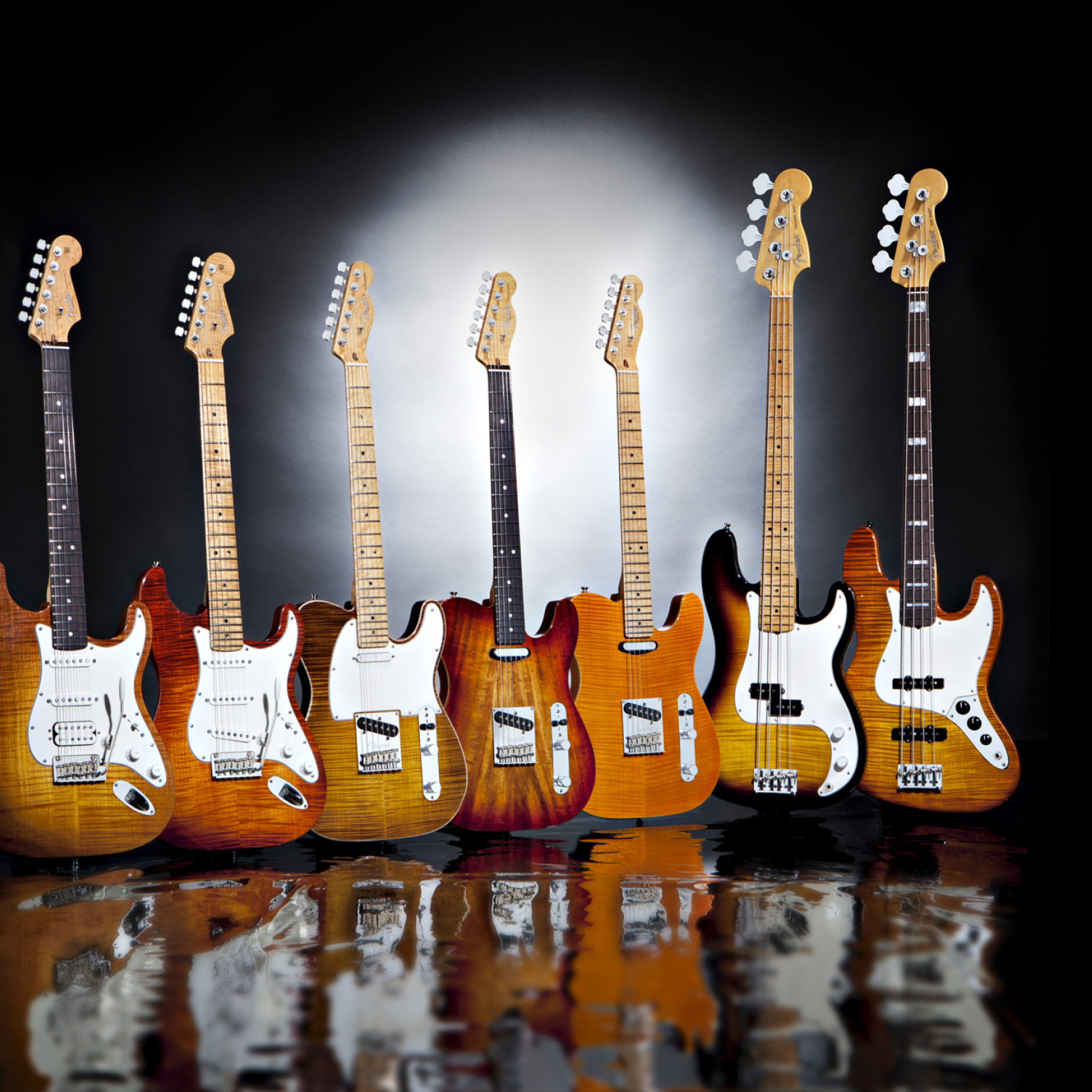 Das Fender Guitars Series Wallpaper 2048x2048