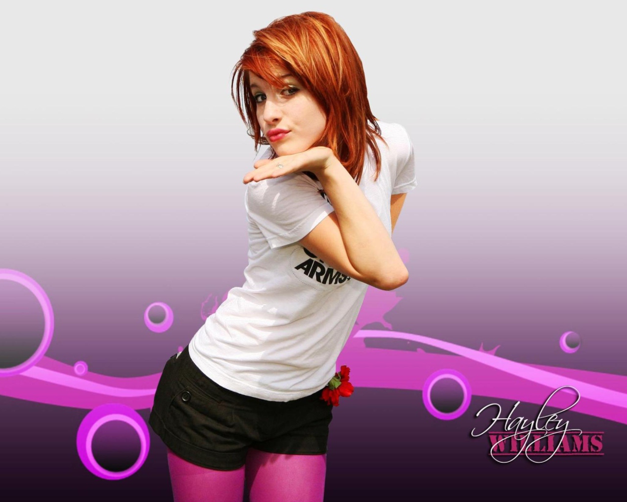 Обои Hayley Williams 1280x1024