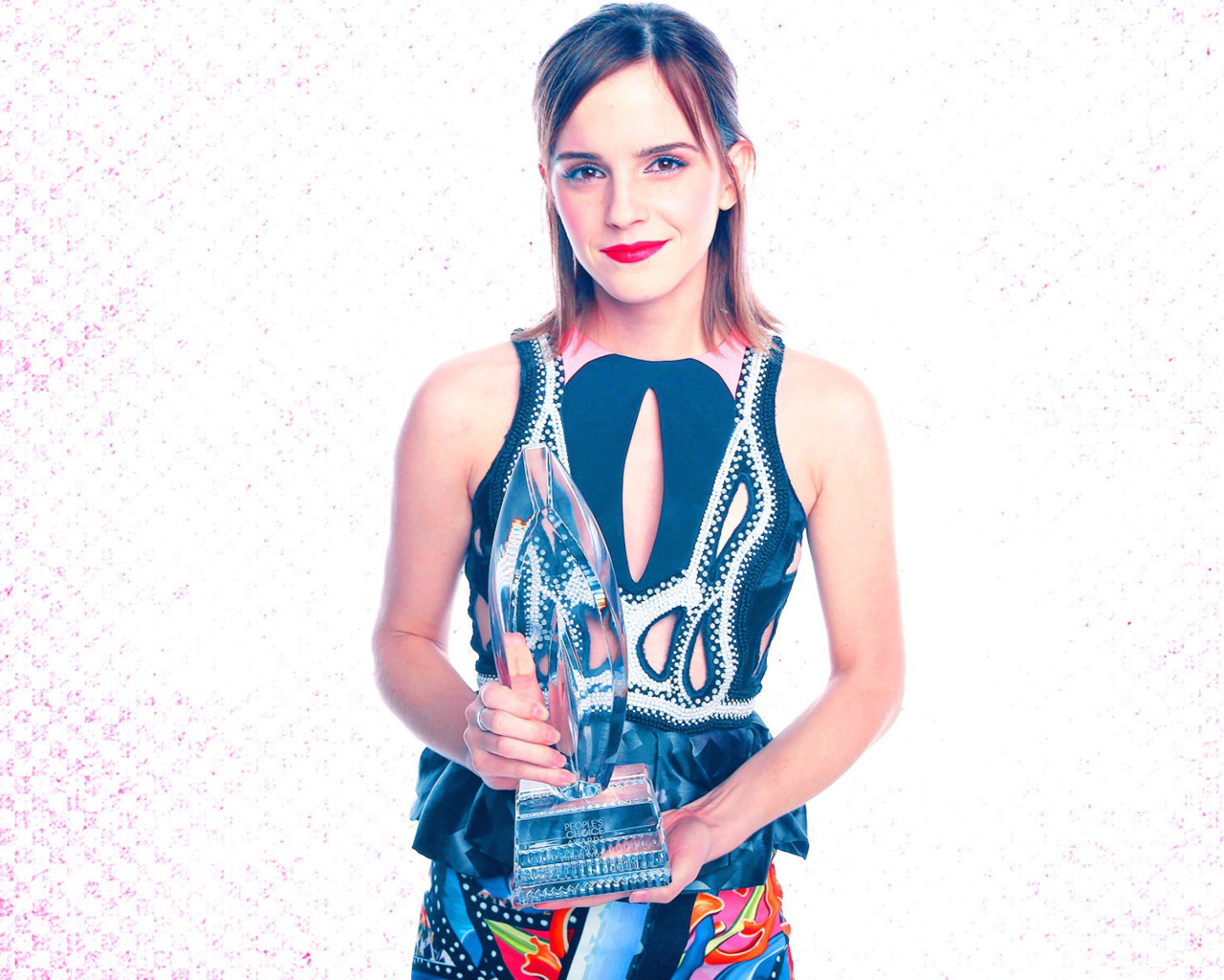 2013 Peoples Choice Awards Emma Watson wallpaper 1280x1024