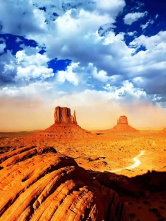 Desert-Breath wallpaper 240x320