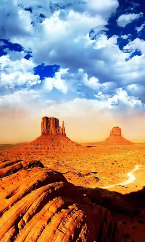 Fondo de pantalla Desert-Breath 480x800