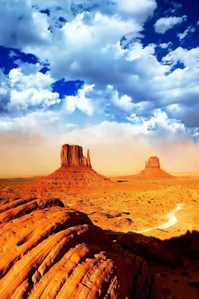 Desert-Breath wallpaper 640x960