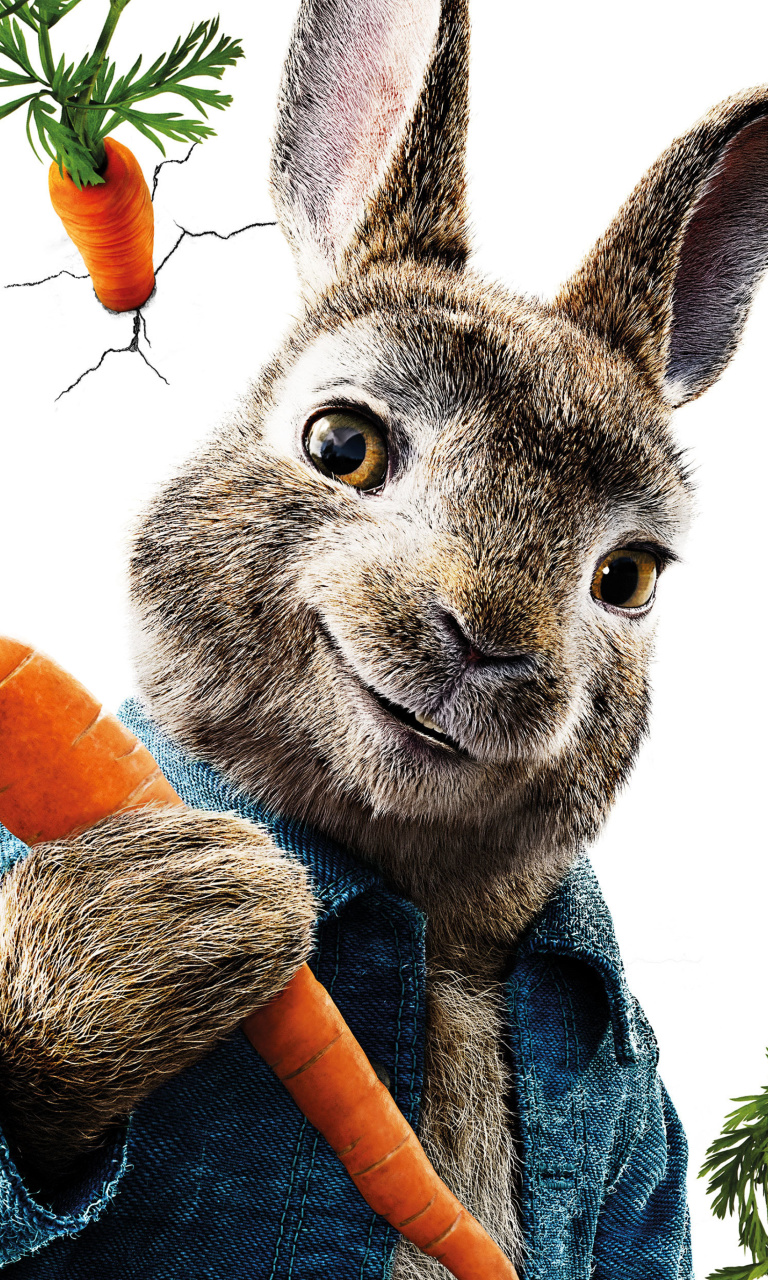 Das Peter Rabbit 2018 Wallpaper 768x1280