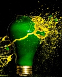 Das Bulb Explosion Wallpaper 128x160