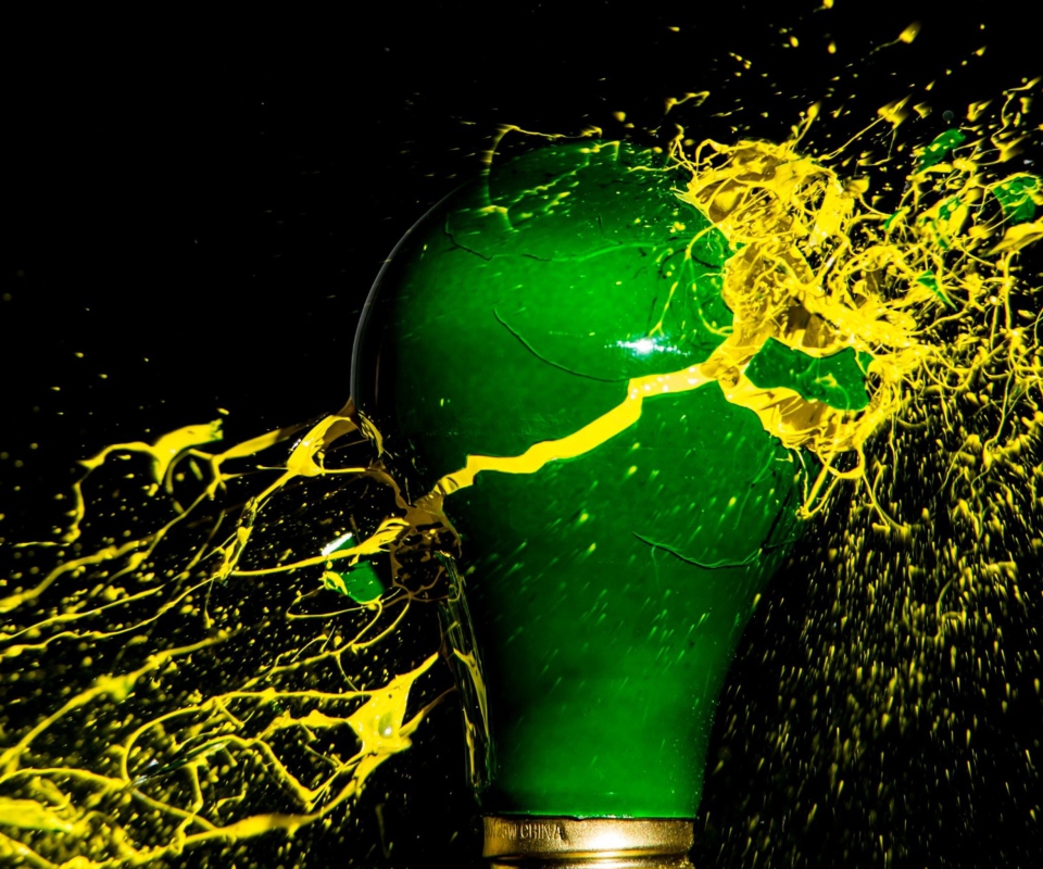 Bulb Explosion wallpaper 960x800