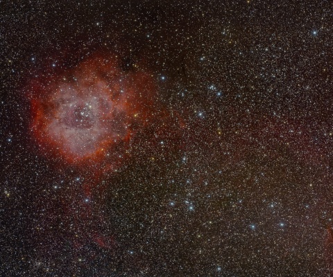 Обои Andromeda Nebula 480x400
