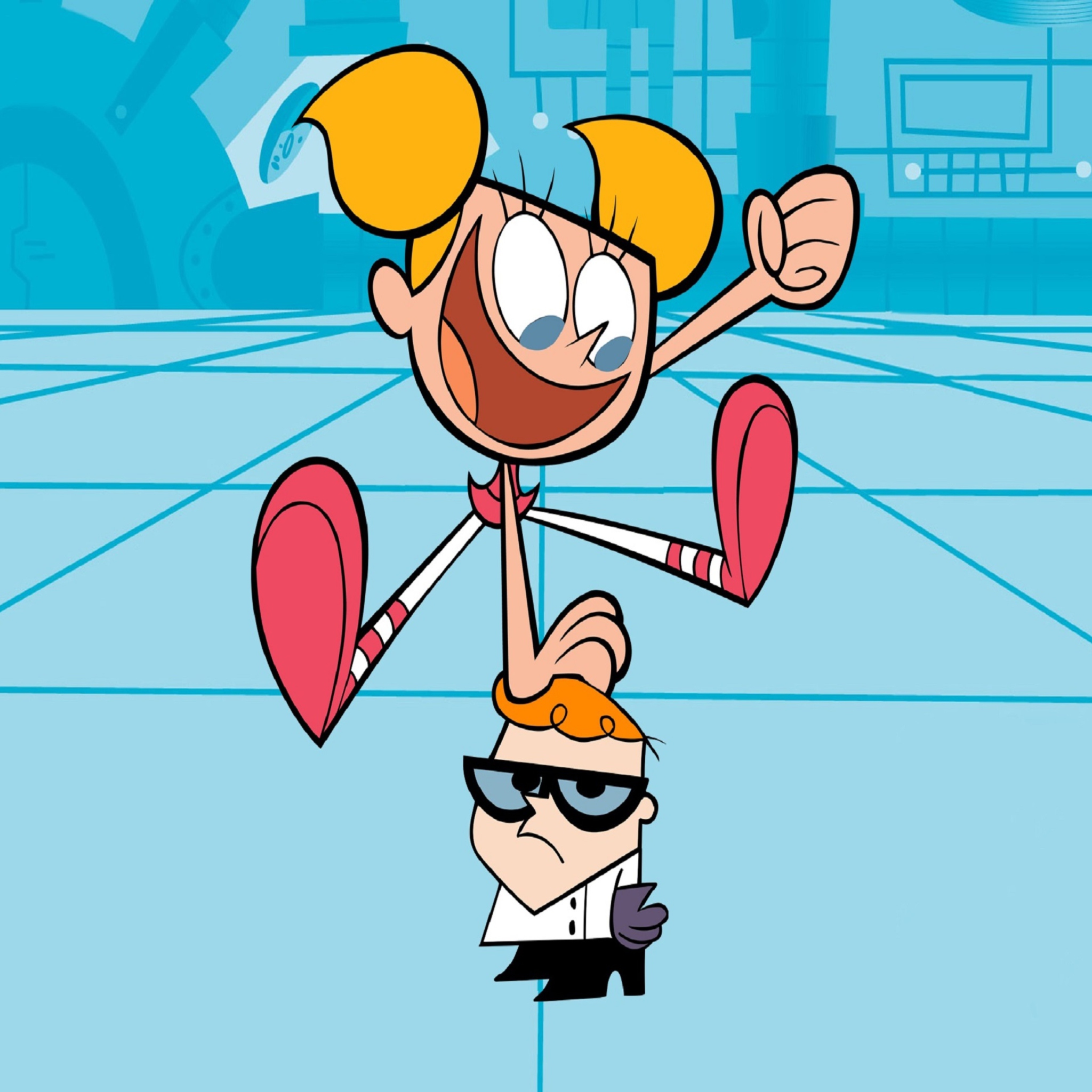 Fondo de pantalla Dexters Laboratory 2048x2048