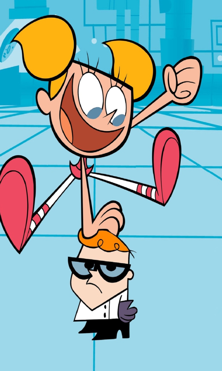 Dexters Laboratory wallpaper 768x1280