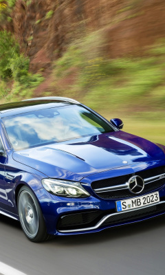 Mercedes C63 AMG screenshot #1 240x400