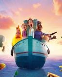Cloudy With Chance Of Meatballs 2 2013 wallpaper 128x160