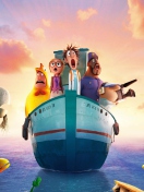 Cloudy With Chance Of Meatballs 2 2013 screenshot #1 132x176