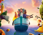 Cloudy With Chance Of Meatballs 2 2013 wallpaper 176x144