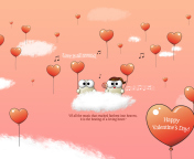 Das Happy Valentine's Day Wallpaper 176x144