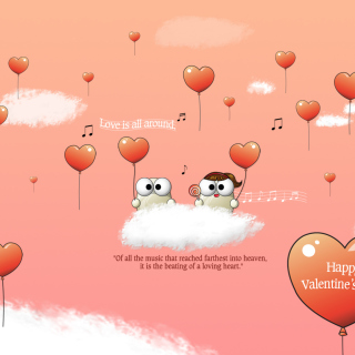 Happy Valentine's Day sfondi gratuiti per iPad