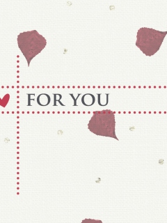 Das For You Wallpaper 240x320