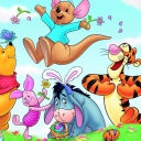 Winnie The Pooh Easter wallpaper 128x128