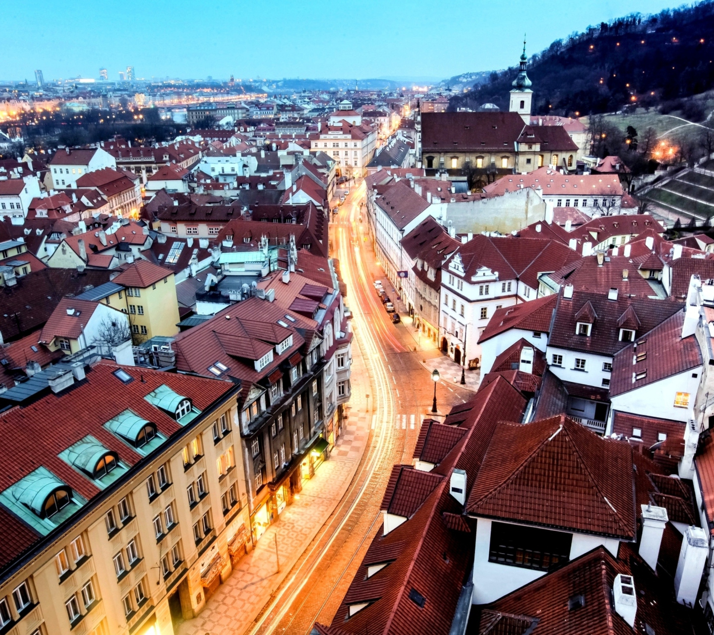 Fondo de pantalla Prague Czech Republic 1440x1280
