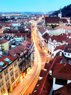 Fondo de pantalla Prague Czech Republic 240x320