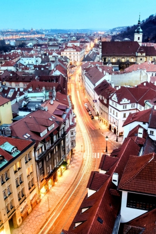 Fondo de pantalla Prague Czech Republic 320x480